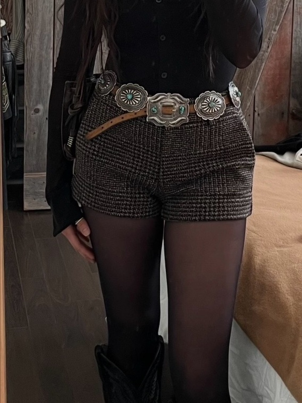 Dynamite Plaid Shorts